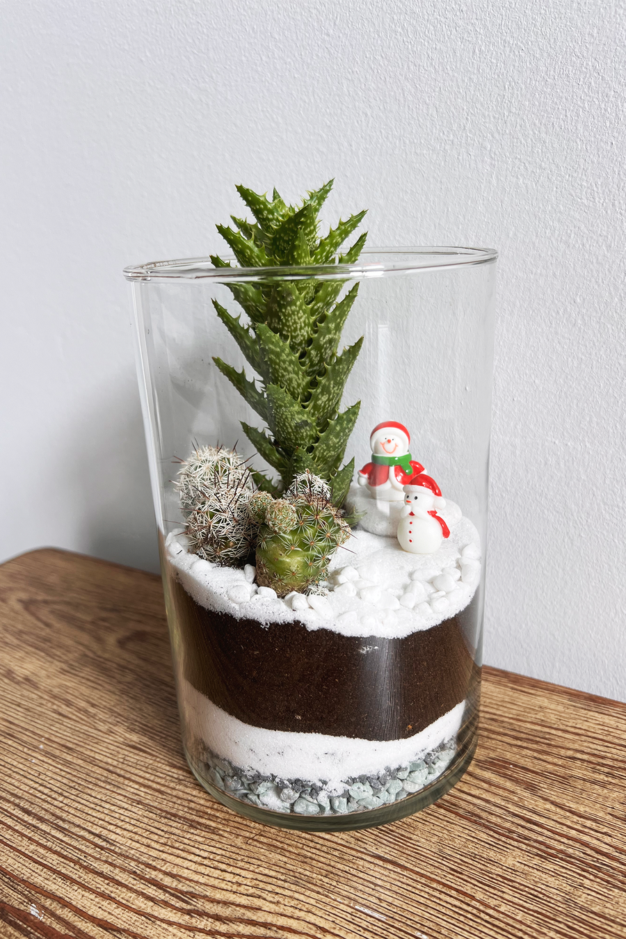 Snowman Terrarium